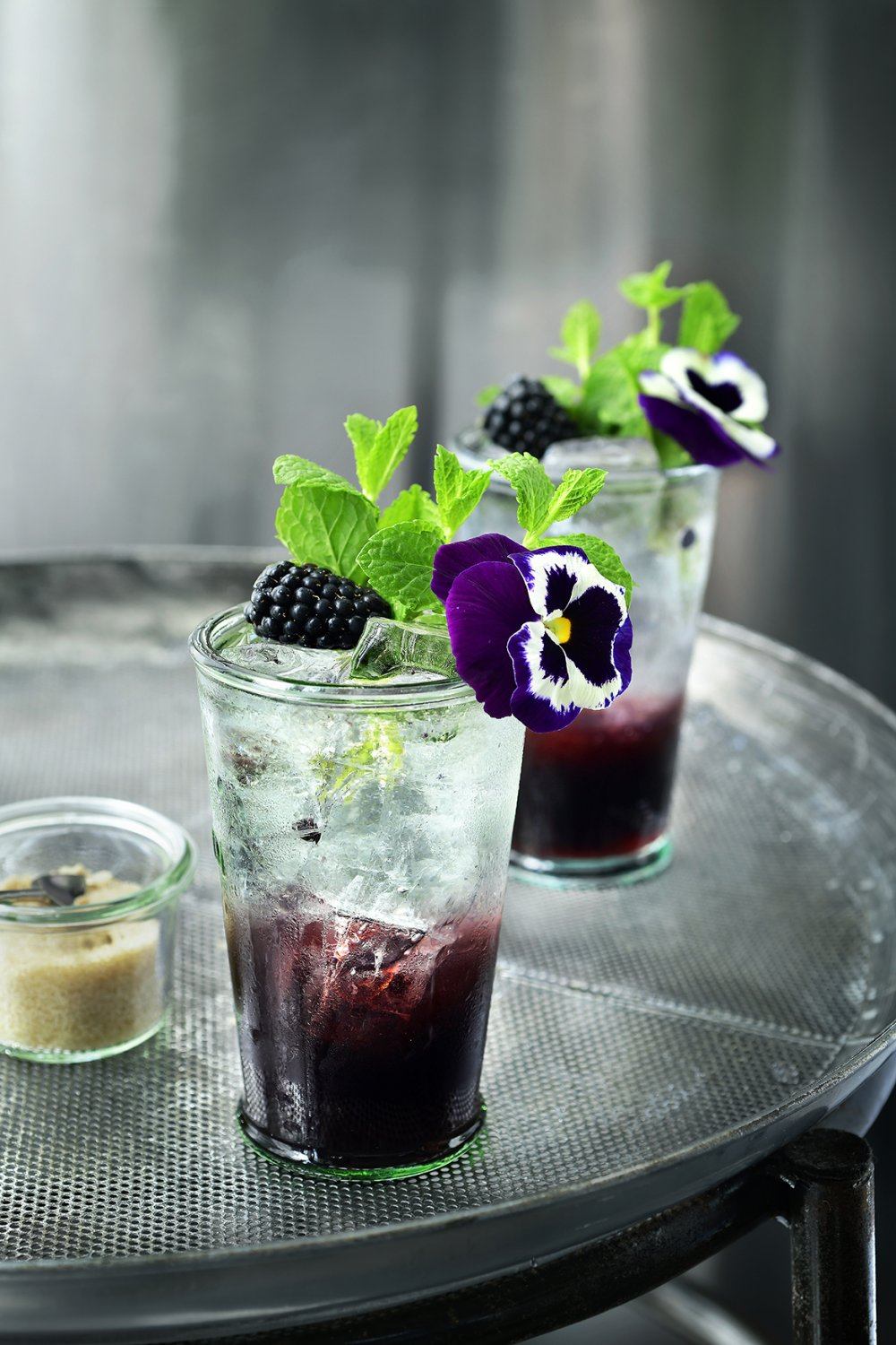 Blackberry Mint Spritzer