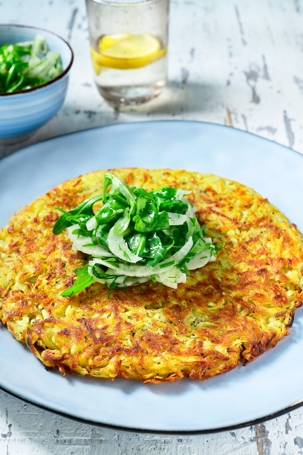 Rösti met venkelsalade