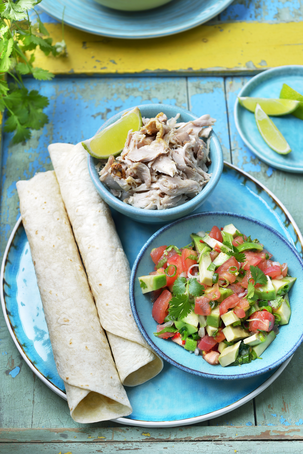 Mexicaanse pulled chicken