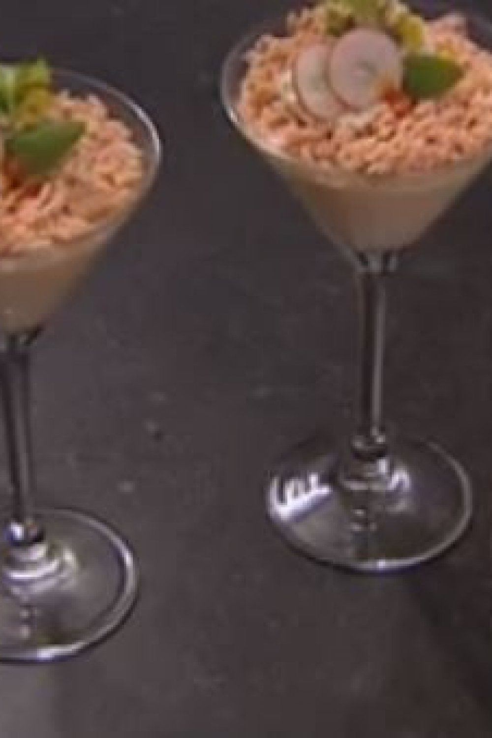 Hammousse met mosterddressing