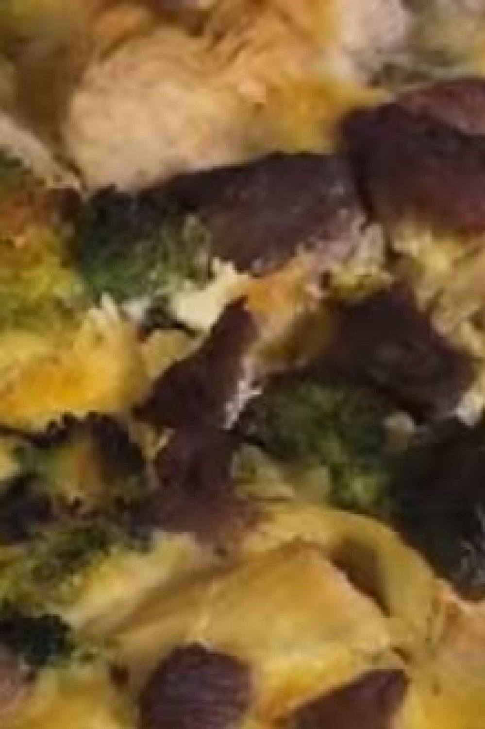 Quiche met lamsvlees, munt en broccoli