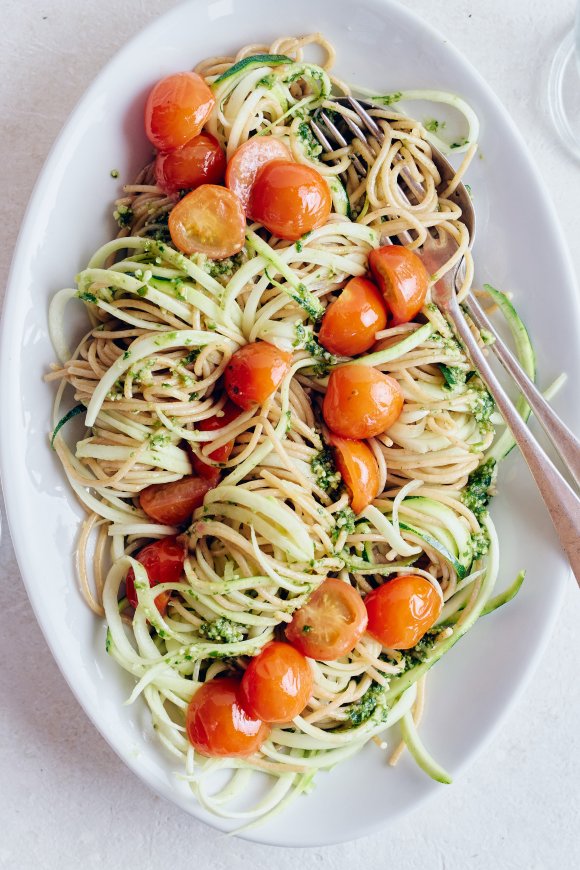 Sneaky spaghetti met courgette