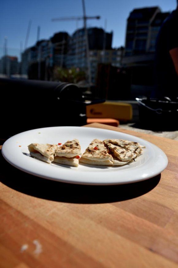 Lahmacun (Turkse pizza) met lamsgehakt