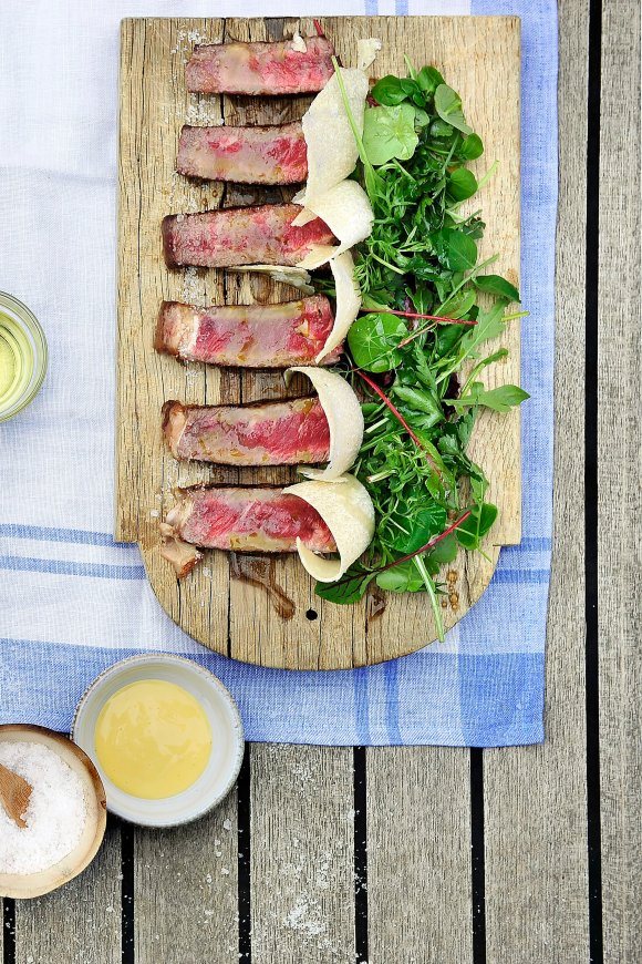 Tagliata van rundsvlees