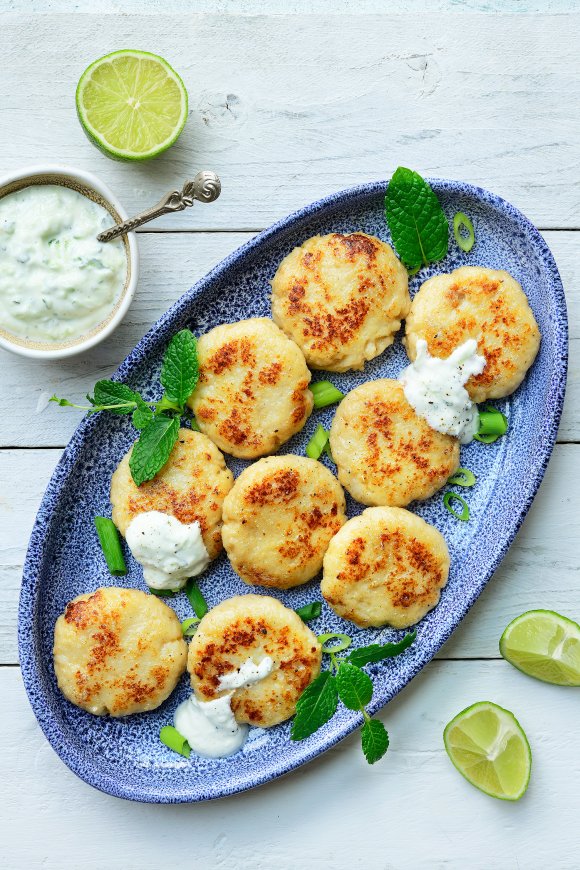 Kidsproof viskoekjes met yoghurtdip