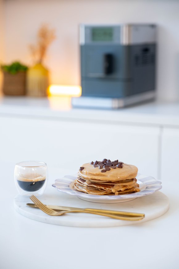 Espresso pancakes