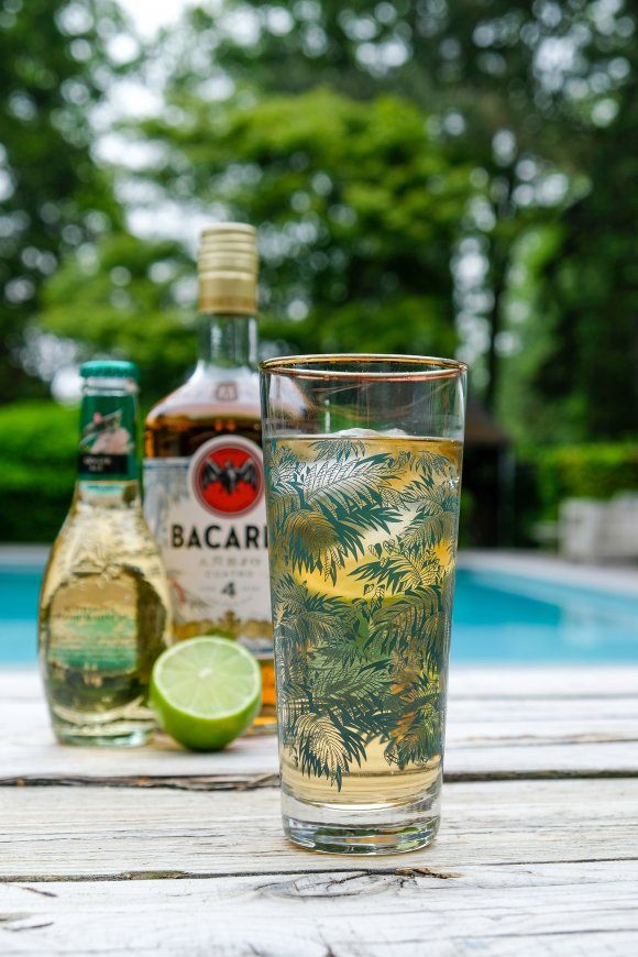 Bacardi 4 Ginger Ale