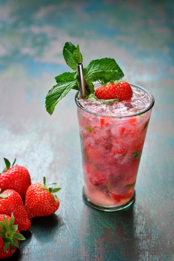 Strawberry mojito