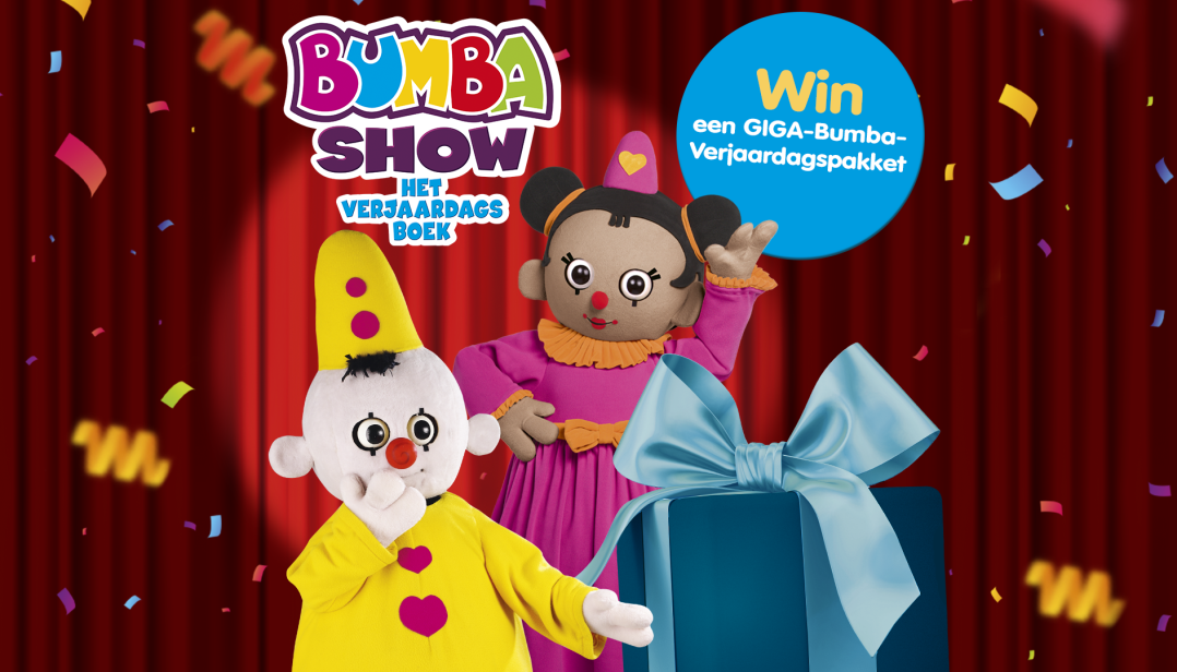 Win een giga-Bumba-verjaardagspakket!