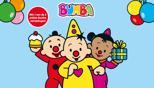 Win een verjaardagsbezoek van Bumba of een van de andere prijzen!