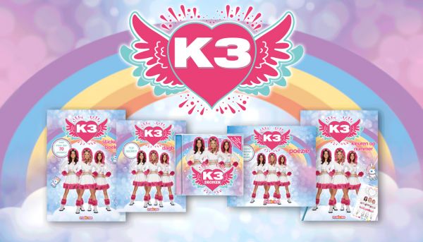 Win een K3 dromen boekenpakket en de nieuwe cd!