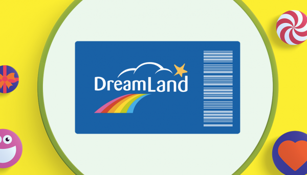Parfait panier à cadeaux rêvés : Un chèque-cadeau Dreamland d'une valeur de 25€